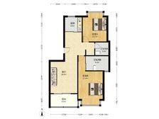 德福苑刚跟业主沟通完实房实价急售 小高层中的高层1梯2户板房