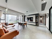 锦上和风华苑南区 全屋索菲亚定制 全景落地窗 精装四房