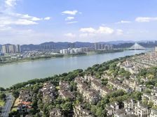 带车位急售十里东岸江语城全新精装未入住三房看江景花园视野无敌