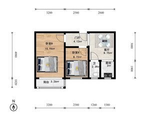 七里庄,中建一局北院,明厨明卫,采光好,公房,岳各庄丰台路口