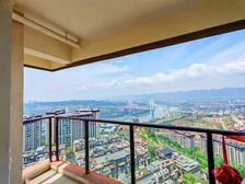 看江精装大平层,双阳台,新风地暖中央空调