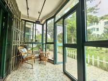 私家院子,50平花园一楼带大院子,中间安静位置采光好