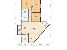新中银金色华庭 近地铁 购物方便 双卫格局 带电梯 精装好房