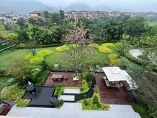 茶园销冠 现房别墅 130万 136平一线高尔夫带花园带露台