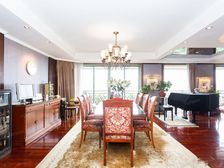 华山路高区大平层,衡复风貌洋房尽收眼底,带车位