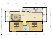 【拥金1】风荷园 2室2厅 134.1平 可改3室