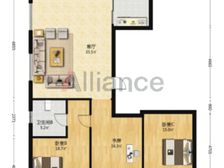 珠江花园精装两房 东西通透中层 满五住宅