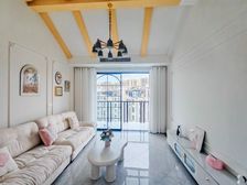 漫水湾公园旁 法式奶油风 豪装洋房 带几个大露台 拎包入住