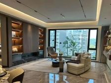 朝阳四环 精装 客厅270度落地窗 1梯1户 人。大。附。