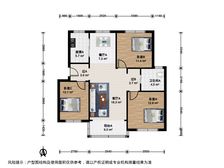 急售1梯2户,板式3房2厅,花园位置,近世博双子山,双地铁口