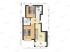 采菊苑,一梯两户,次顶楼,南北通,视野光线好,近地铁