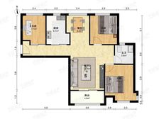 主卧朝南,环境优美,交通便利,居家装修