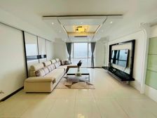 客厅落地窗俯瞰中山公园全景 高区景观纯享版 经典两南一北