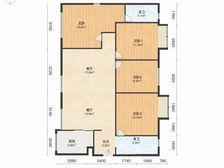 万科棠樾 房龄新 精装四房 环境优美 南北通透 有电梯