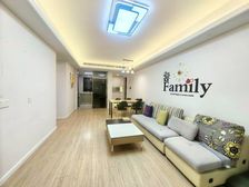 万科青藤公园三室二厅二卫是边套全明户型精致装修住家合适随时看