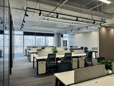 望京热门|利星行广场|高区视野 无遮挡|3房间+24工位