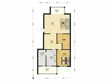 【拥金1】台北花园 2室1厅 121.06平 南北通透 电梯