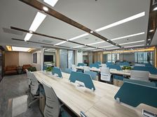 和乔大厦286平米纯南向|精装带家具|梅地亚|万达|随时可看