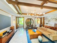 电梯精装联排 照母山公园旁 新中式风格99新 每个卧室带阳台