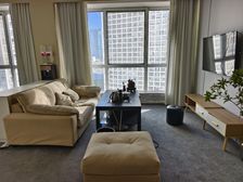 国贸建外SOHO精装公寓大两居 家具家电齐全 办公居住均可