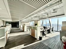 总部广场整层办公室出租 高层视野通透 精装修带家具 随时看房