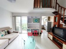 总价低 花城复式2房,南向,