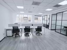 真实价格 精装125平 三间 可容纳16人办公 全套家具