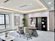 甄选!国航世纪大厦800平精装丨全套家具!名气聚集采光好