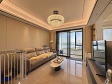 推窗即是一幅流动的画卷 | 次顶楼高区江景大宅,所有疲惫