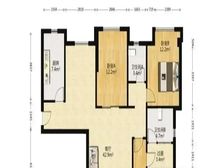 业主急售!福星惠誉东湖城 4居 南北向精装修 方便看房