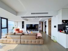 L型大方厅,在客厅俯瞰整个嘉陵江湾,安逸得很