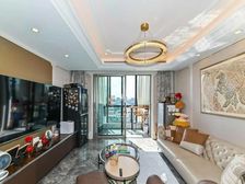 南府别墅区,一梯一户超大四房,全年采光!有产权车位!!