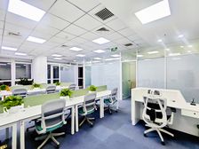 朝阳三元桥甲级写字楼天元港中心 中层143平 带家具