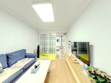 电梯两房 边套双南的户型很少见,一梯两户 精装修带车位