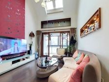 电梯复式,无遮挡,南北通户型,通风好,带35平露台。