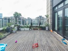 真实在售,随时可看!江湾翰林,超大露台带车位,业主出国急售!