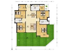 华鸿珑悦轩精装 5室2厅 151.36平带花园