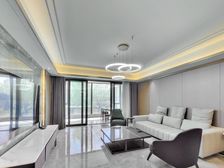 临河出门公园)百万豪装几乎全新 无杂税把边户 好楼层中间位置