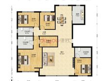 精装四室 采光好 视野开阔 金茂物业 四季恒温