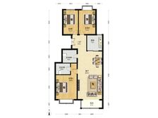 (客户0)远洋山水 3室2厅 144.77平