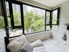 万科梦想派 万科物业房源新设计装修 客厅通铺 三房两卫