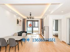 同济融创玫瑰公馆精装3居96平南北朝向视野开阔采光好