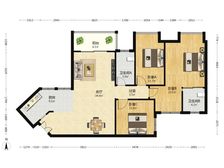 满五大三房采光好近6号线大兴路一初 新华家园