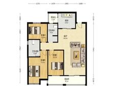 此房税费低万科汉阳国际精装3居室 业主急售 比同户型单价低