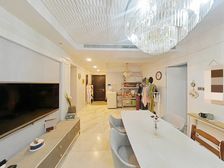 14年次新小区+南北通全明+精致装修拎包住+高区景观视野!