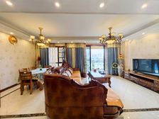 照母山公园 横厅看湖四房 中央空调 实木家具 满五