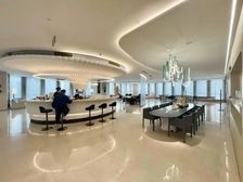 豪装带家私 中国储能大厦1500平 科技园地标 电梯口 海景