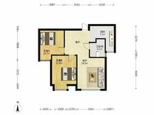 【拥金1】五马路片 博朗园 86平朝南2室 2013年房龄