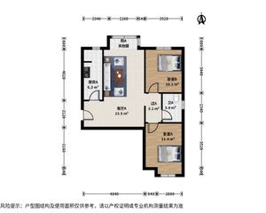 品质社区· 南北通透2居 全明户型 靠谱出售 看房方便