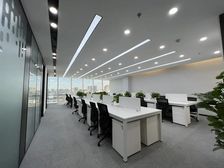 海淀黄庄 银网中心230平米朝南 28工位+4 精装家具